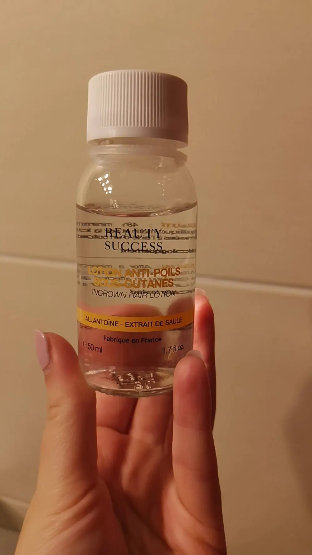 BEAUTY SUCCESS - Lotion anti-poils sous-cutanés