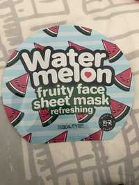THE BEAUTY DEPT - Water melon - Fruity face sheet mask refreshing