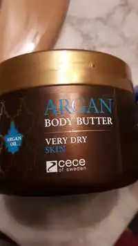 CECE OF SWEDEN - Argan body butter very dry