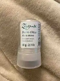 ZEYNA - Pierre d'alun - Déodorant naturel