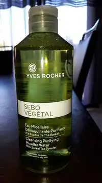 YVES ROCHER - Sebo végétal - Eau micellaire démaquillante purifiante