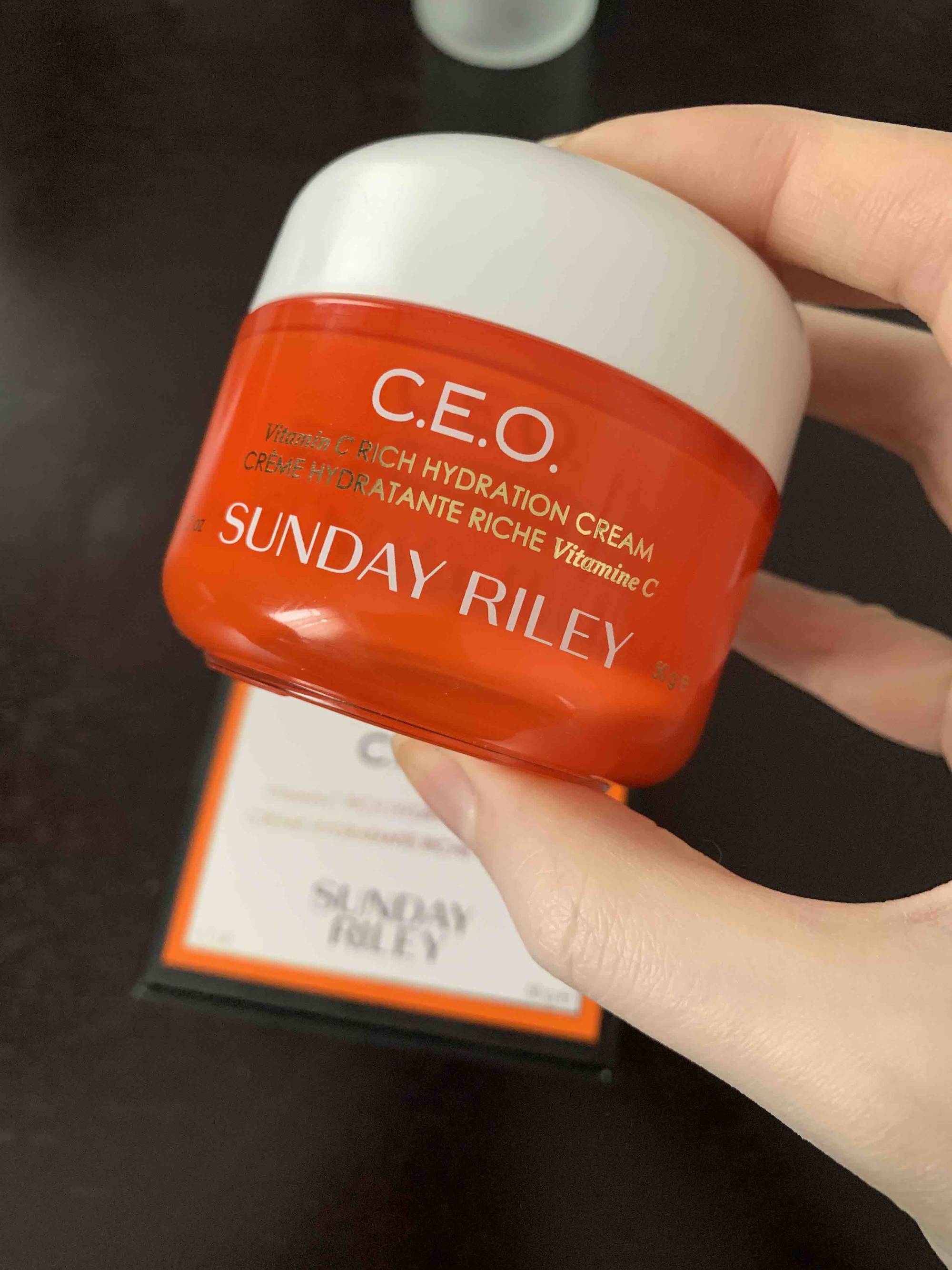 SUNDAY RILEY - C.E.O. - Crème hydratante riche vitamine C