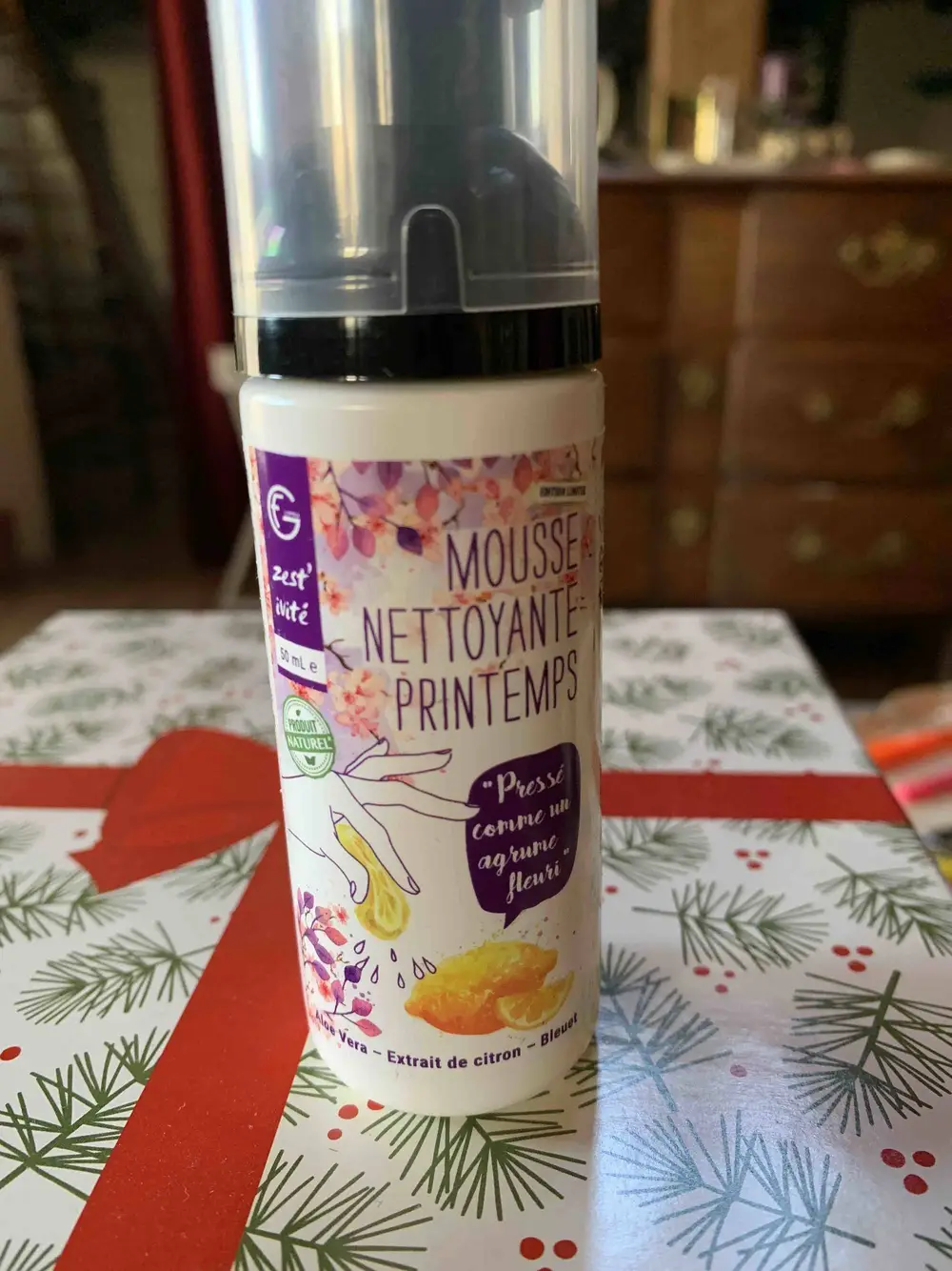 FG COSMÉTIQUE - Zest'ivité - Mousse nettoyante printemps