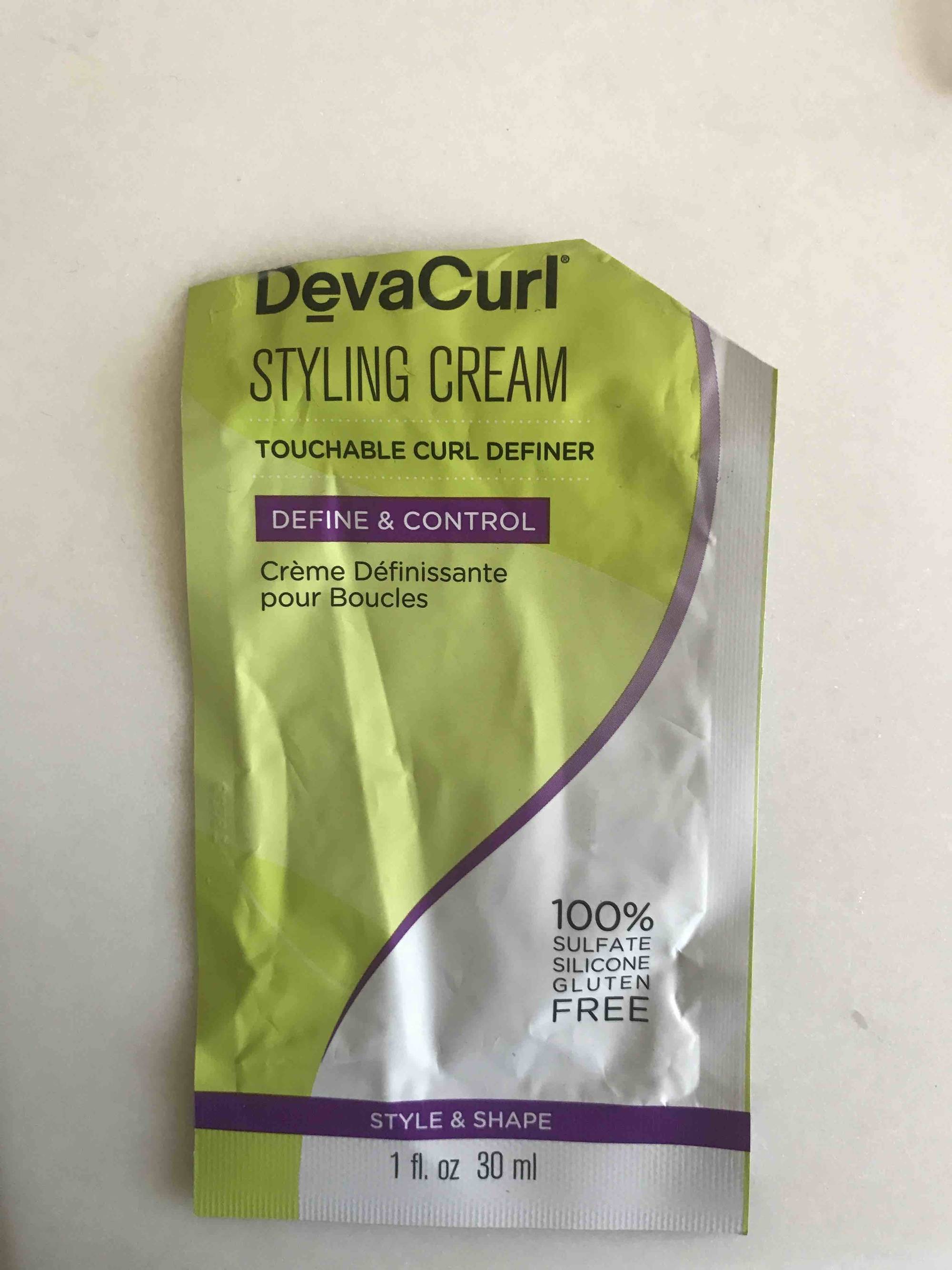 DEVACURL - Styling cream - Crème définissante pour boucles