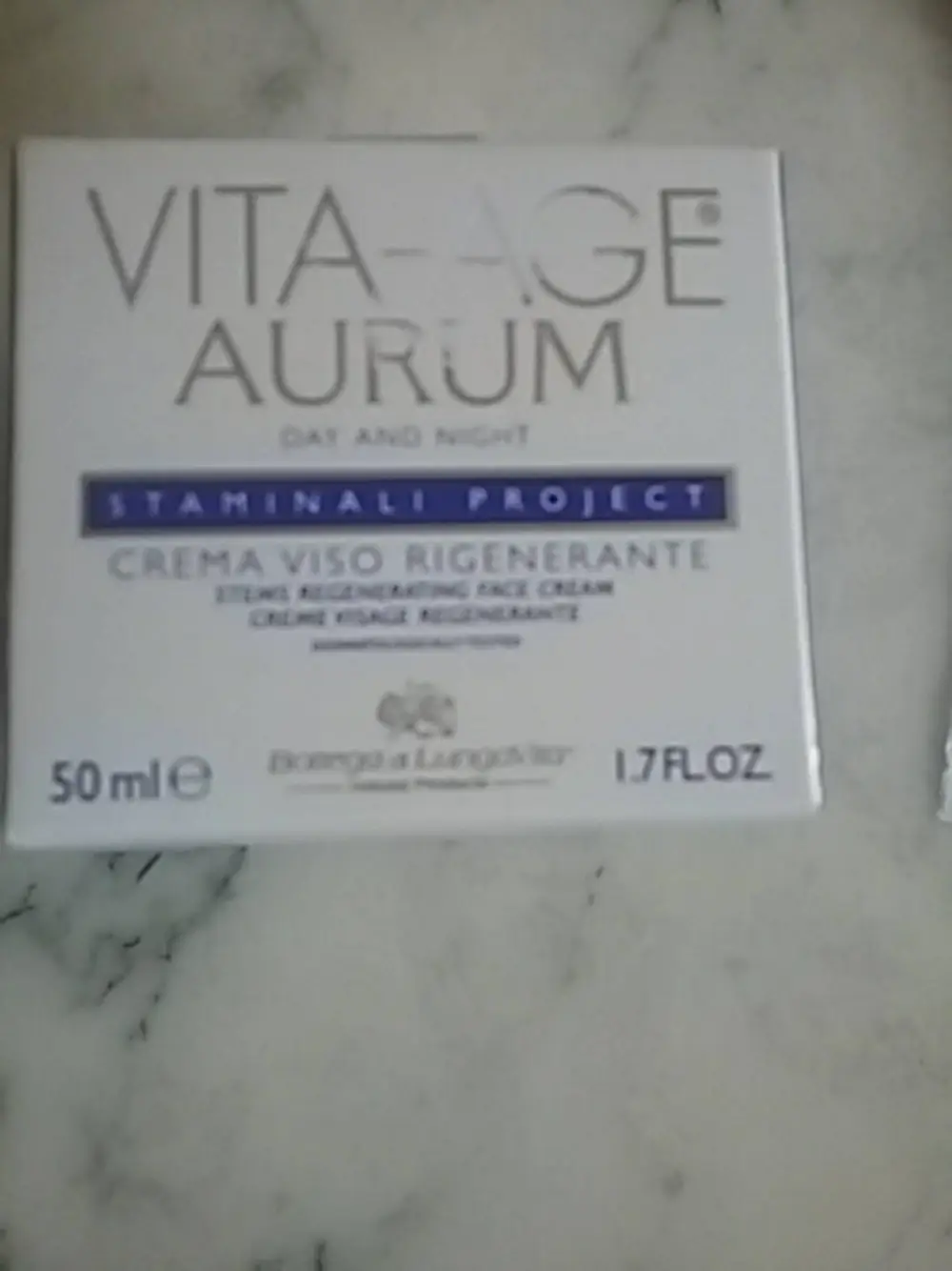 BOTTEGA DI LUNGAVITA - Vita âge aurum - Crème visage régénérante