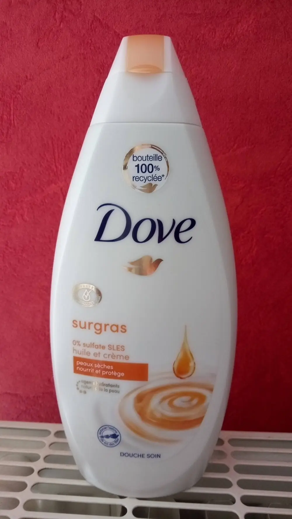 DOVE - Surgras - Douche soin huile et crème