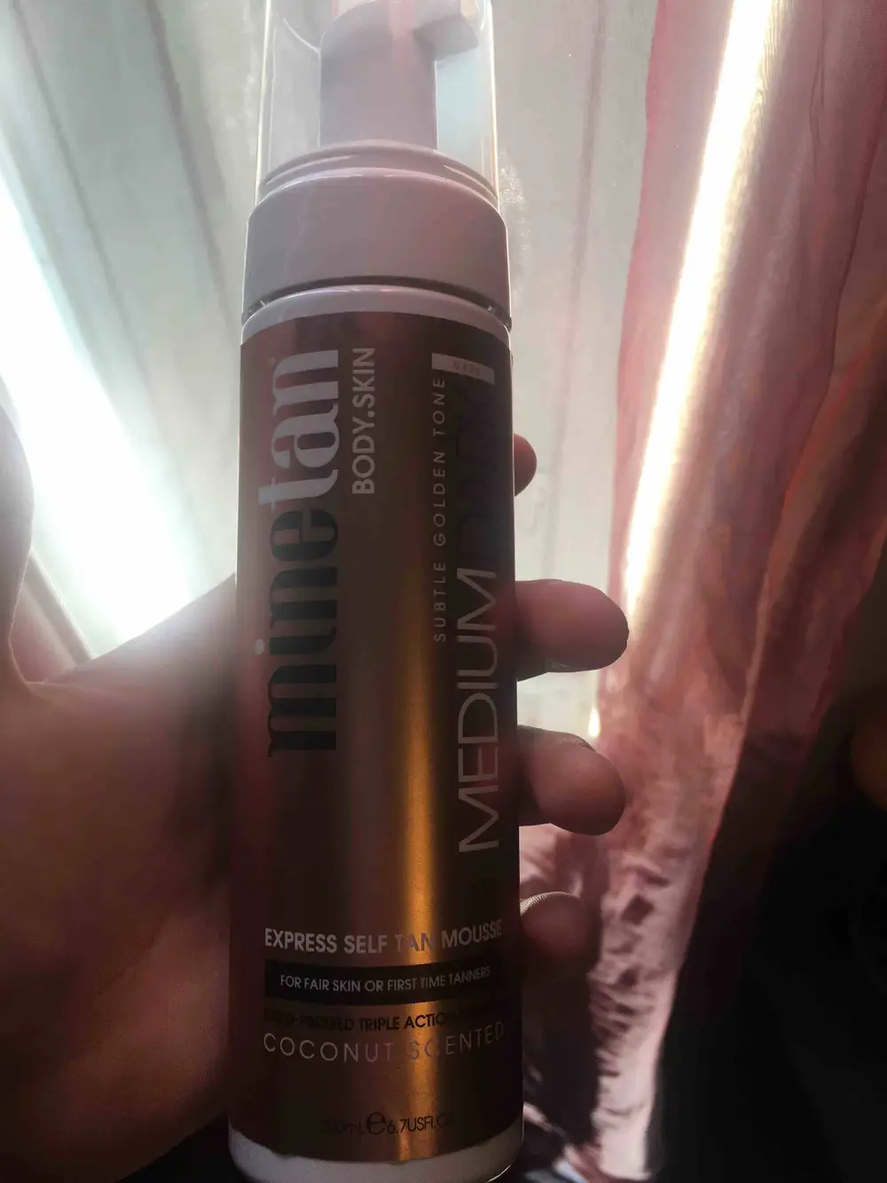 MINETAN - Medium dark - Express self tan mousse