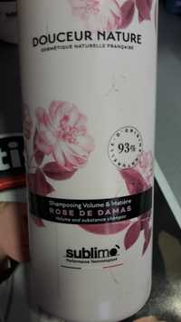 SUBLIMO - Douceur nature - Shampooing rose de damas