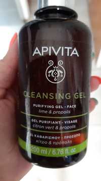 APIVITA - Citron vert & propolis - Gel purifiant visage