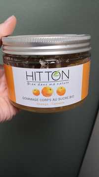 HITTON - Gommage corps au sucre bio