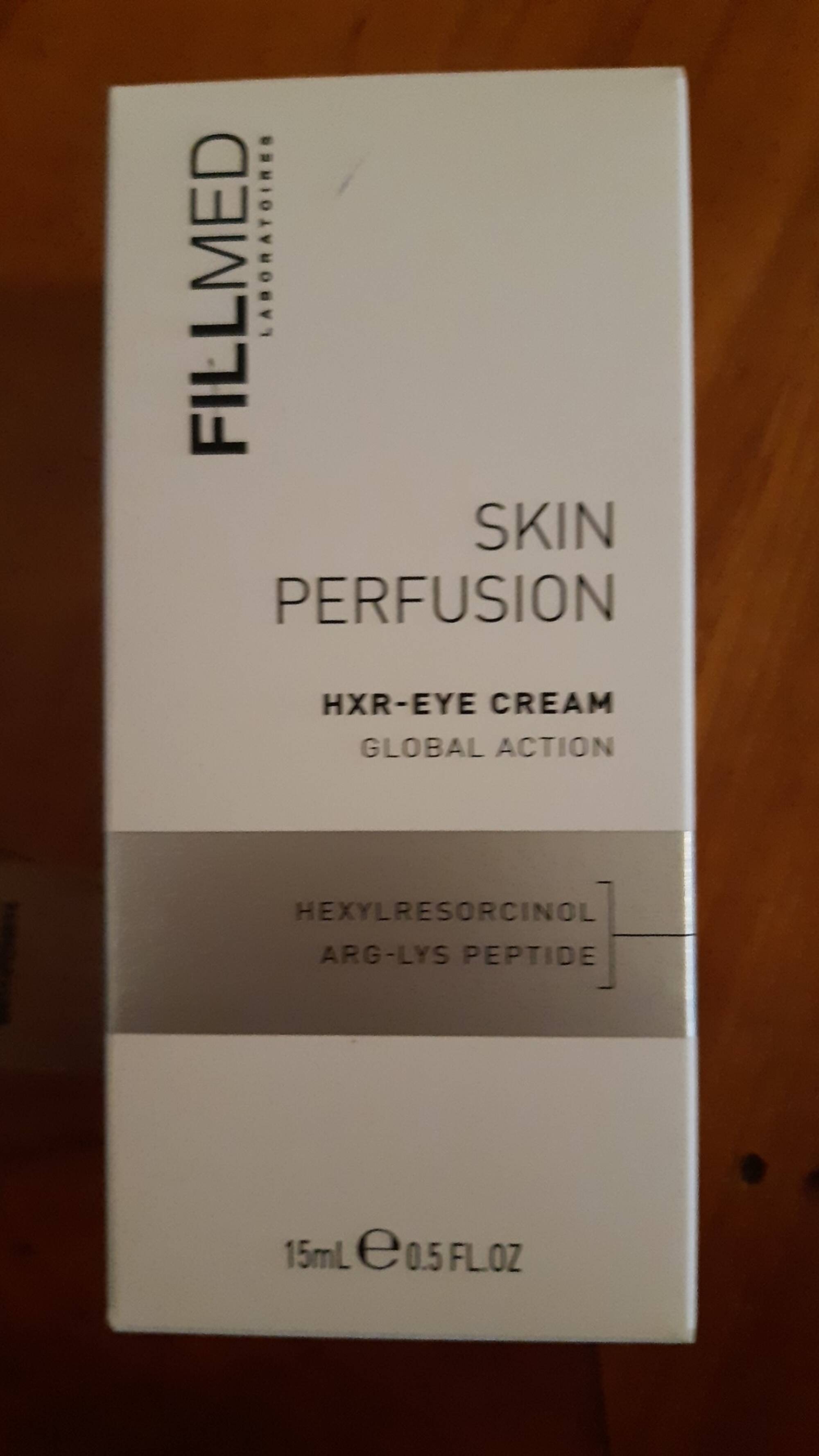 FILLMED - Skin perfusion - Hxr-eye cream