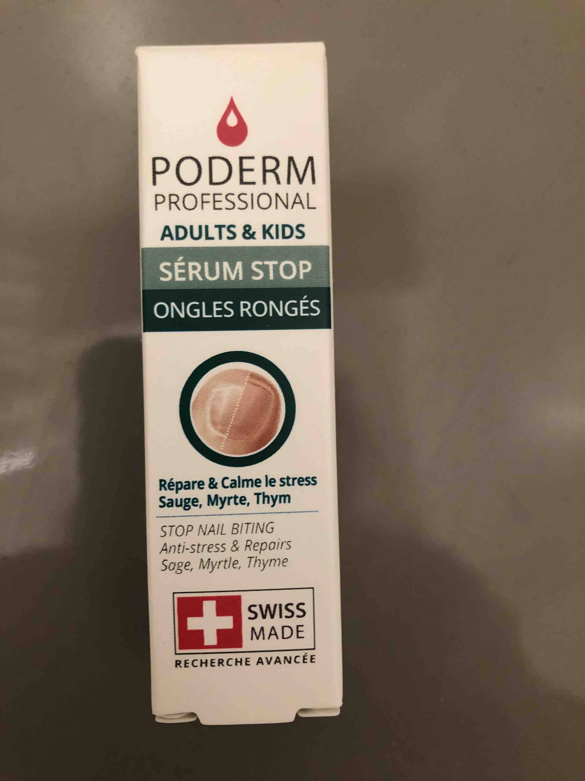 PODERM - Adults & kids - Sérum stop ongles rongés