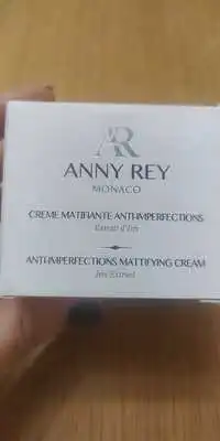 ANNY REY - Crème matifiante anti-imperfections