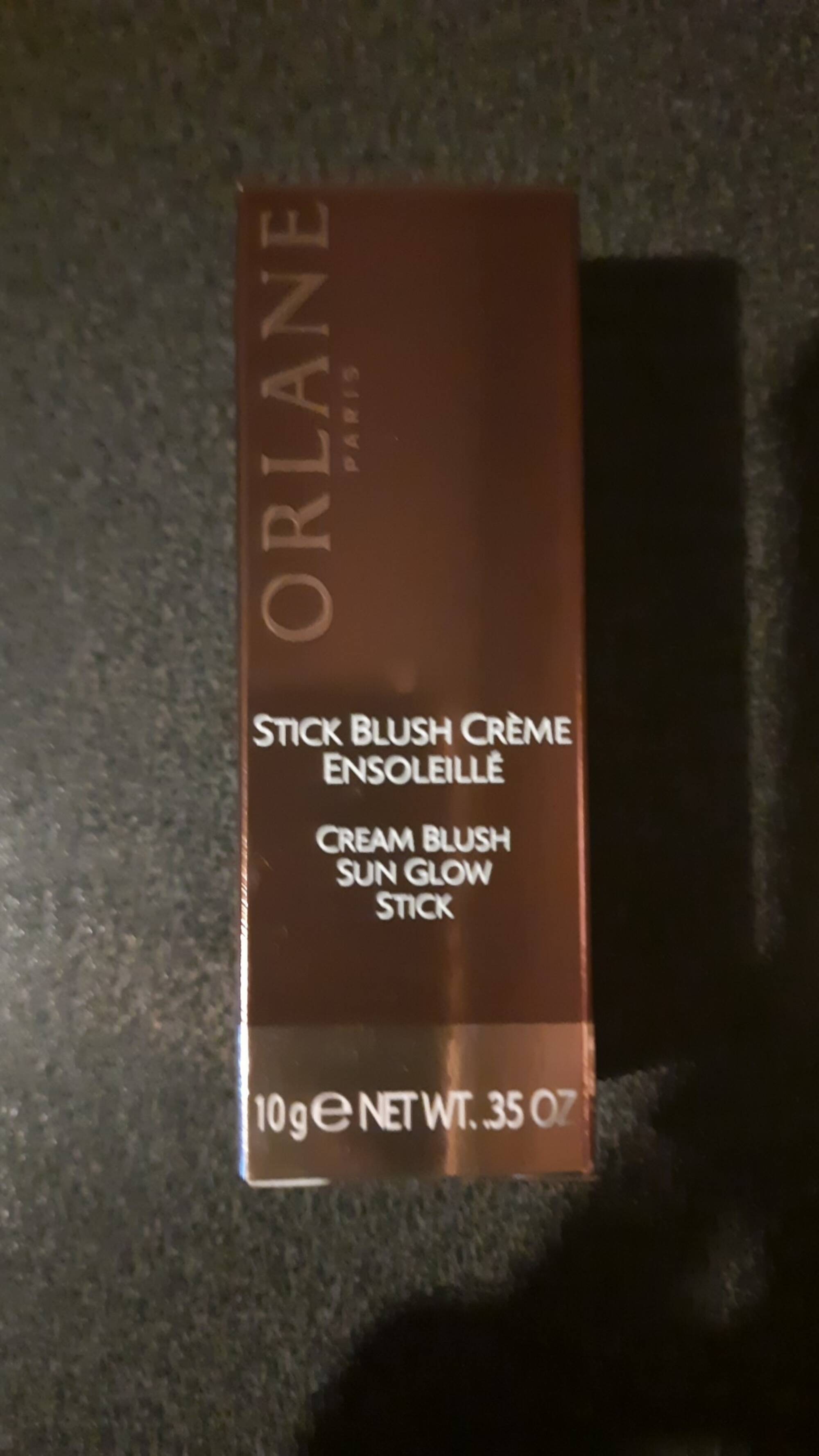 ORLANE - Stick blush crème ensoleillé