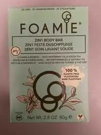 FOAMIE - 2 en 1 soin lavant solide