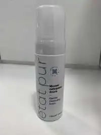 ETAT PUR - Mousse nettoyante douce 