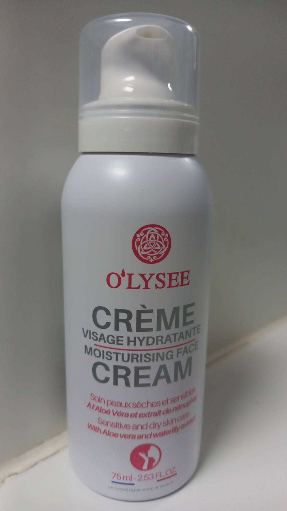 O'LYSÉE - Crème visage hydratante