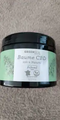 GREEN SPA - Baume CBD relaxant corps
