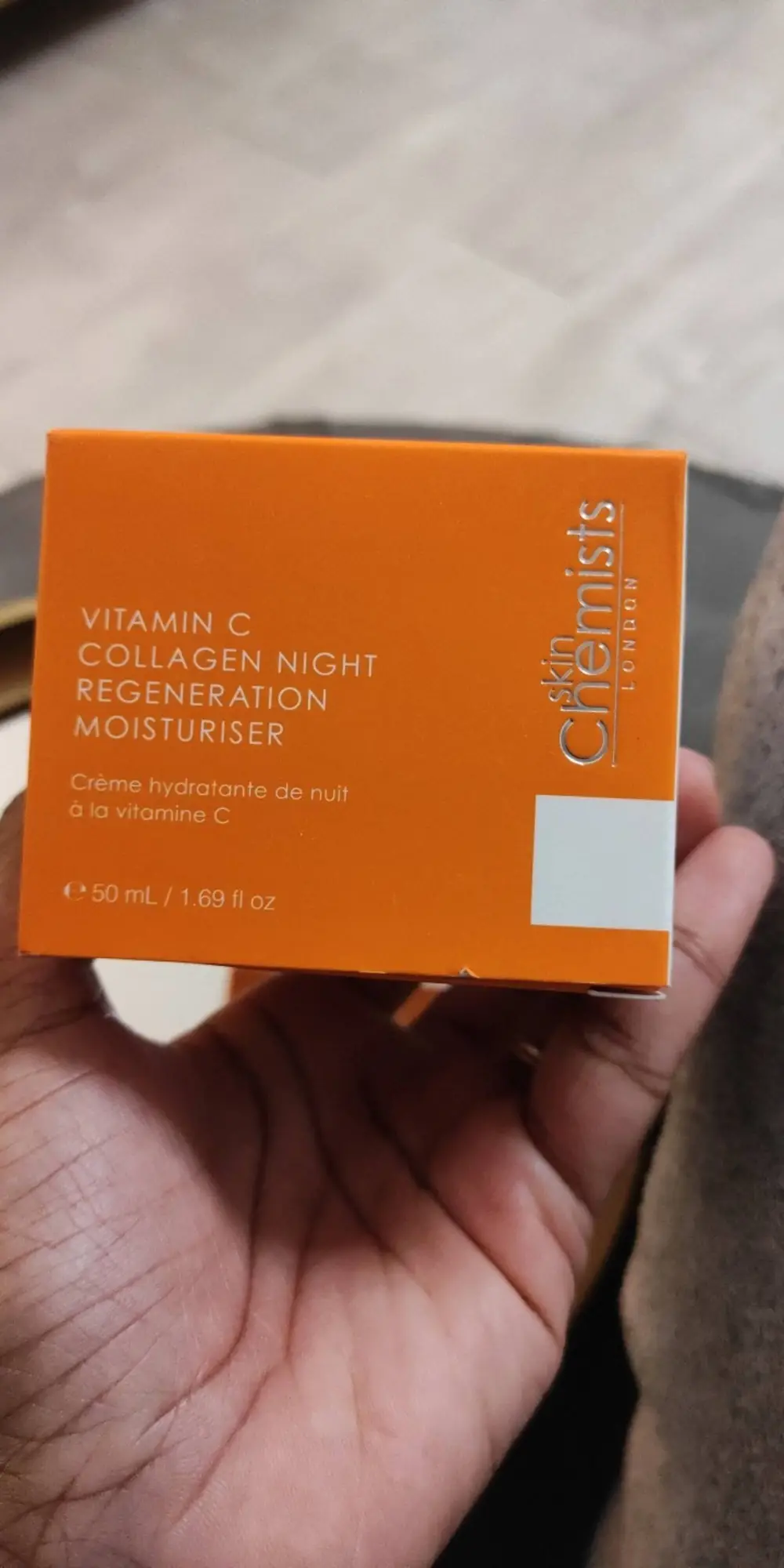 SKIN CHEMISTS - Crème hydratante de nuit à la vitamine C