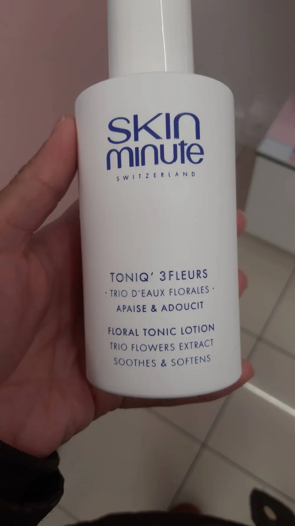 SKIN MINUTE - Toniq' 3 fleurs - Trio d'eaux florales