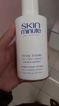 SKIN MINUTE - Toniq' 3 fleurs - Trio d'eaux florales