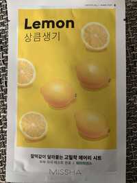 MISSHA - Lemon - Airy fit sheet mask