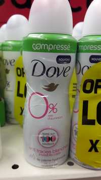 DOVE - 0% - Déodorant anti traces blanches 48h