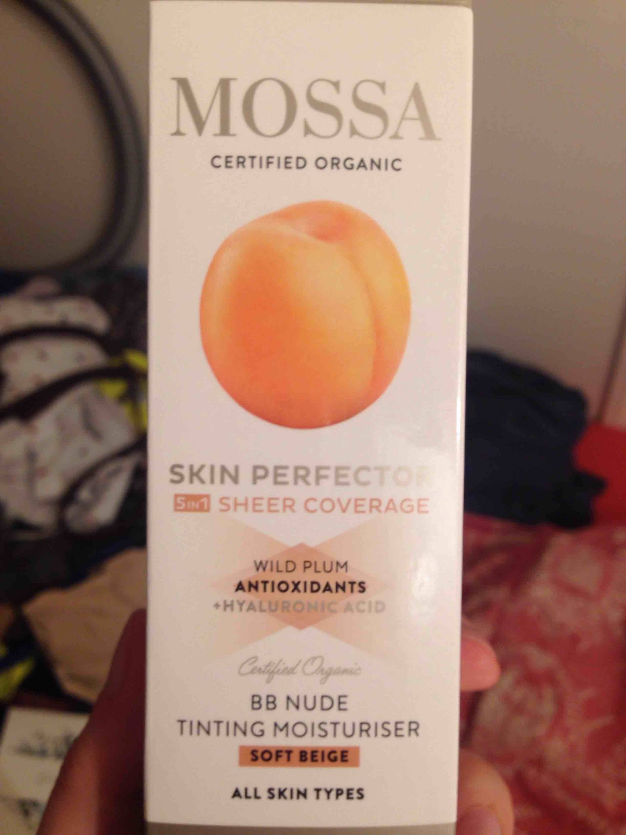 MOSSA - Skin perfector - BB nude tinting moisturiser 5 in 1 soft beige