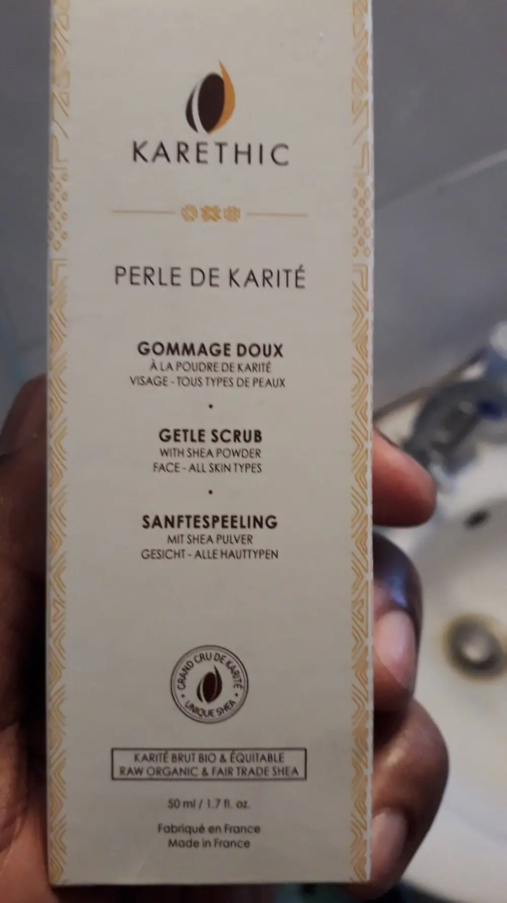 KARETHIC - Perle de karité - Gommage doux