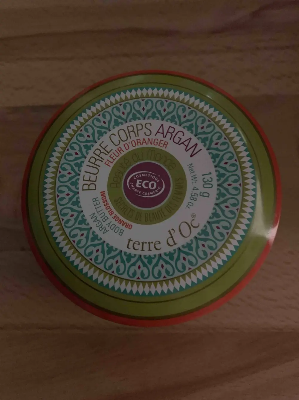 TERRE D'OC - Beurre corps argan