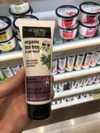ORGANIC SHOP - Organic tea tree & patchouli - Crème-beurre pour les pieds
