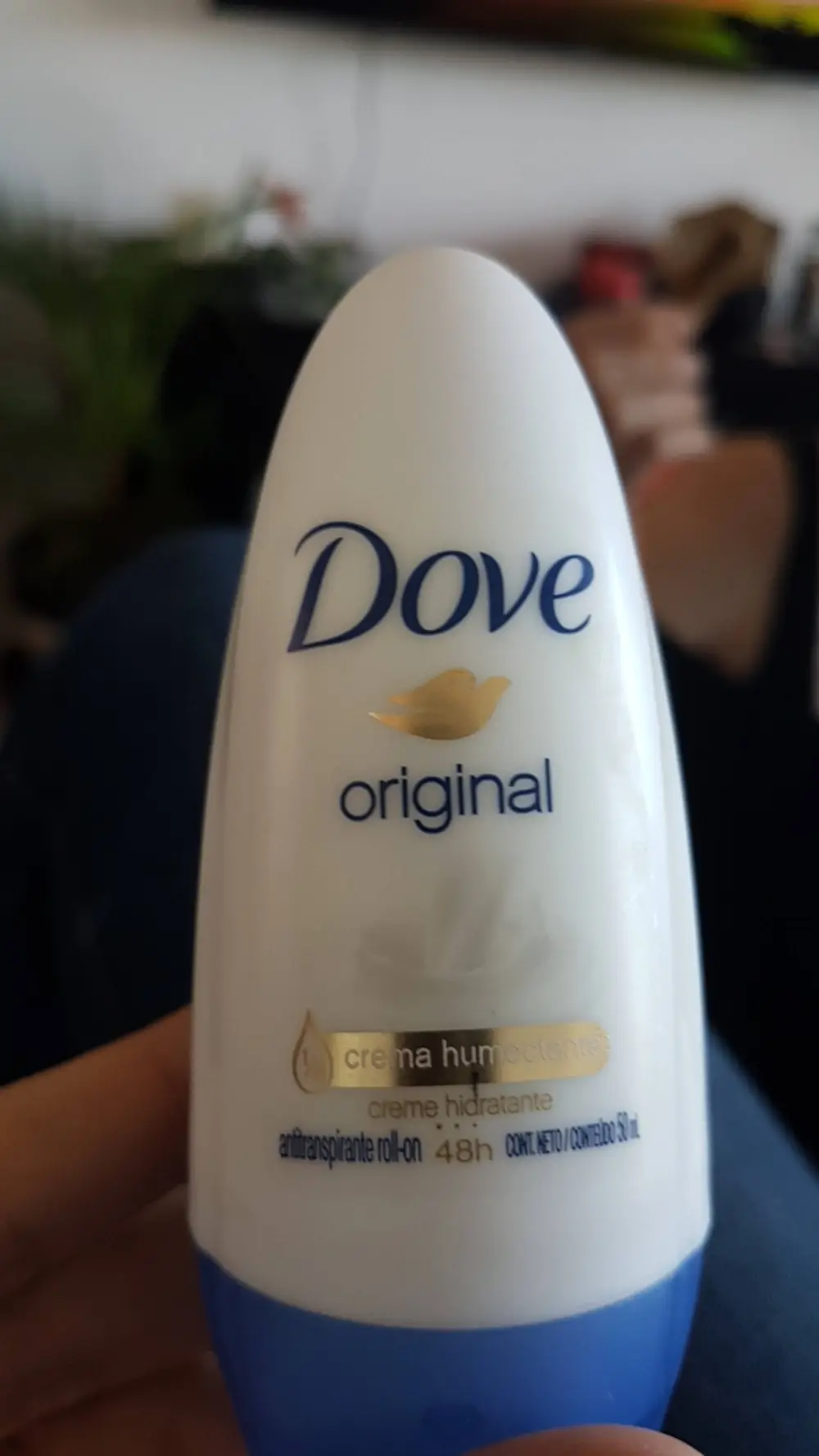 DOVE - Original - Antitranspirante roll-on 48h