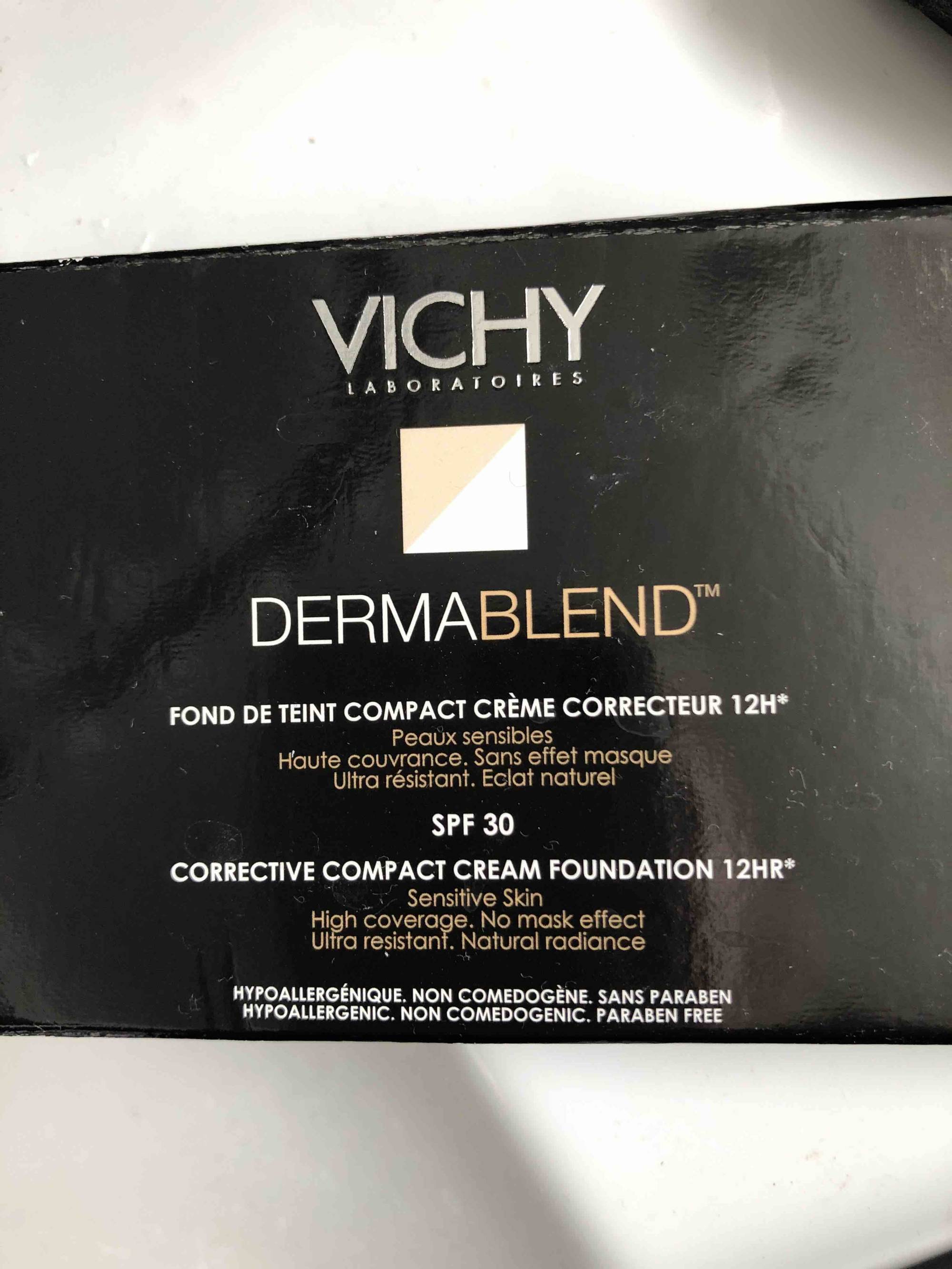 VICHY - Dermablend - Fond de teint compact crème SPF 30