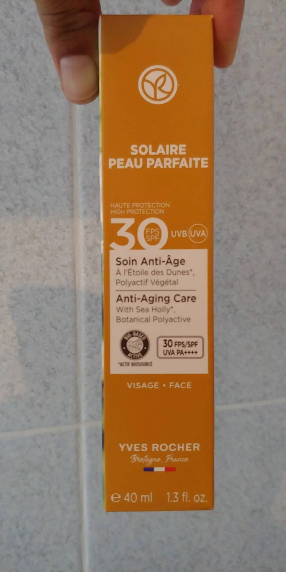 YVES ROCHER - Solaire peau parfaite - Soin anti-âge visage SPF30