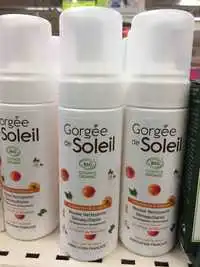 GORGÉE DE SOLEIL - Mousse nettoyante démaquillante