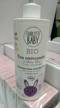 CHARLOTTE BABY - Bio - Eau nettoyante à l'aloe vera