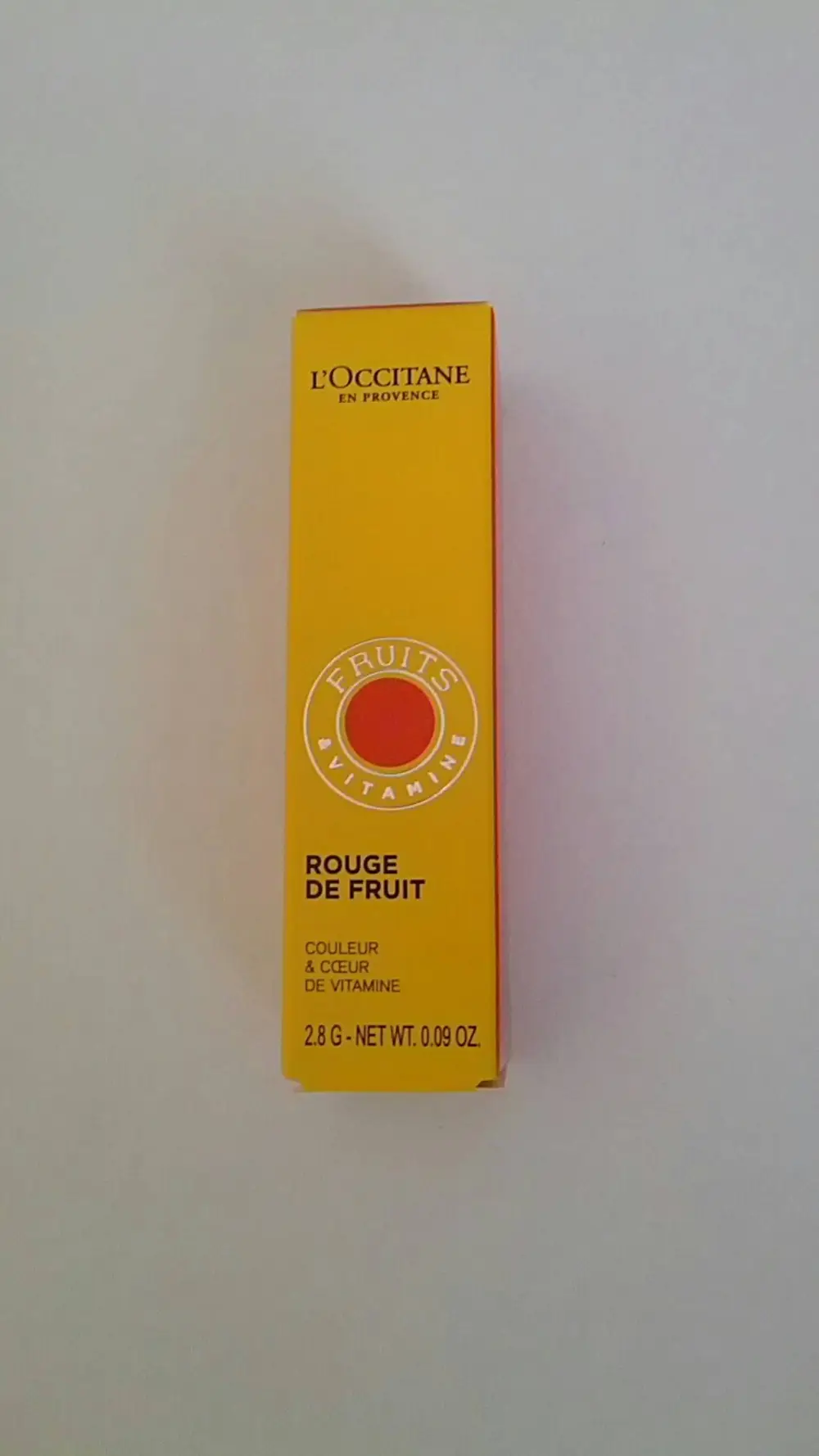 L'OCCITANE - Rouge de fruit - Rouge à lèvres