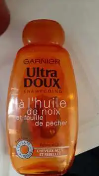 GARNIER - Ultra doux - Shampooing à l'huile de noix det feuille de pêcher