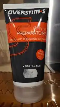 OVERSTIM'S - Crème préparatoire - Warm-up massage cream