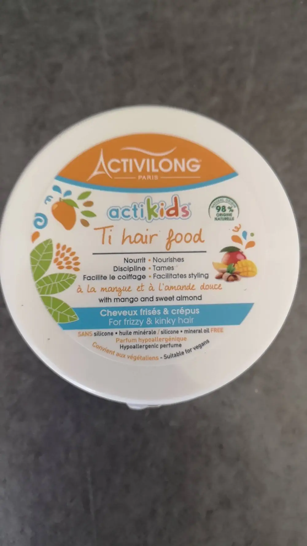 ACTIVILONG - Actikids - Ti hair food cheveux frisés & crépus