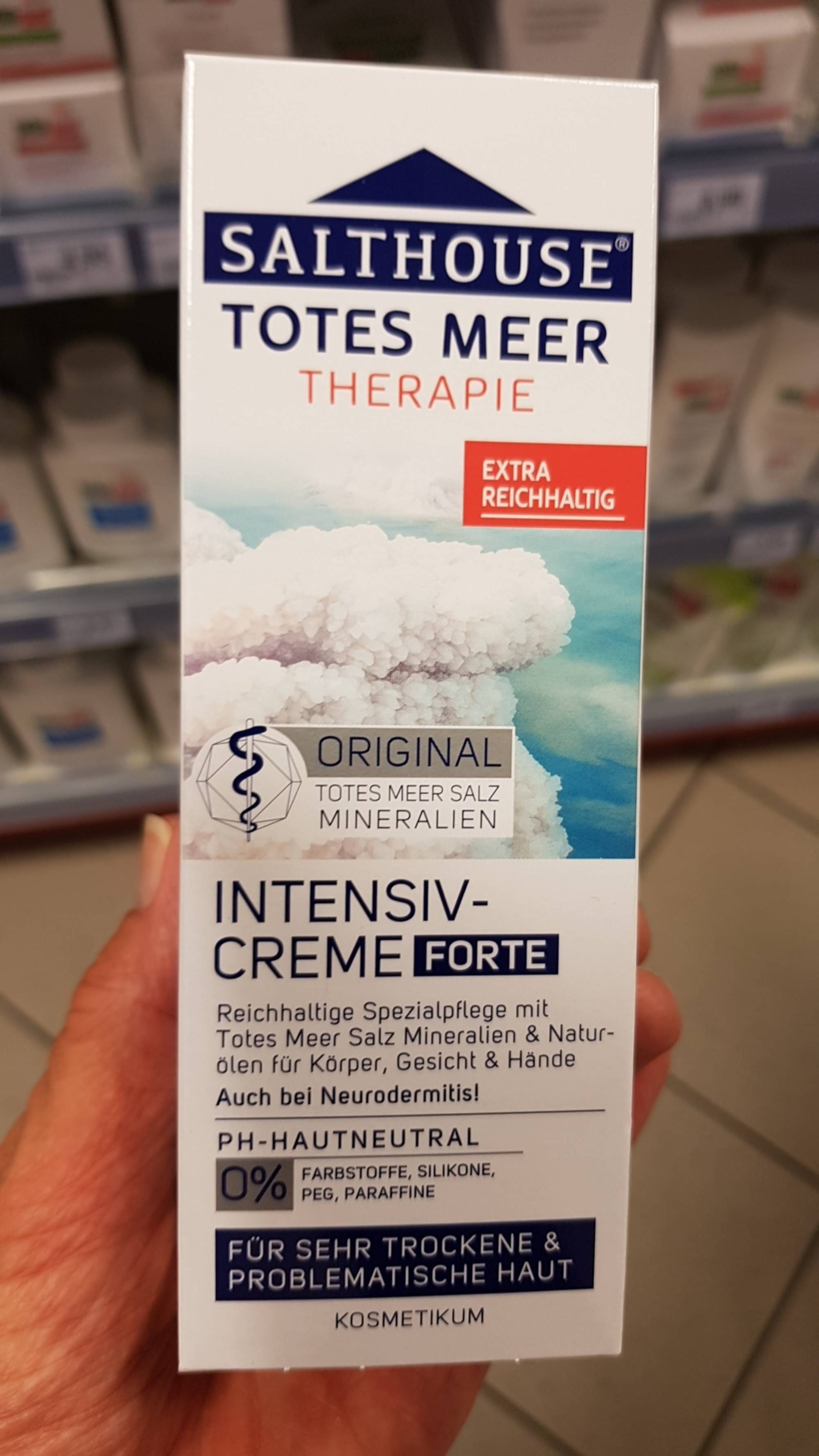 SALTHOUSE - Totes meer therapie - Intensiv-creme forte