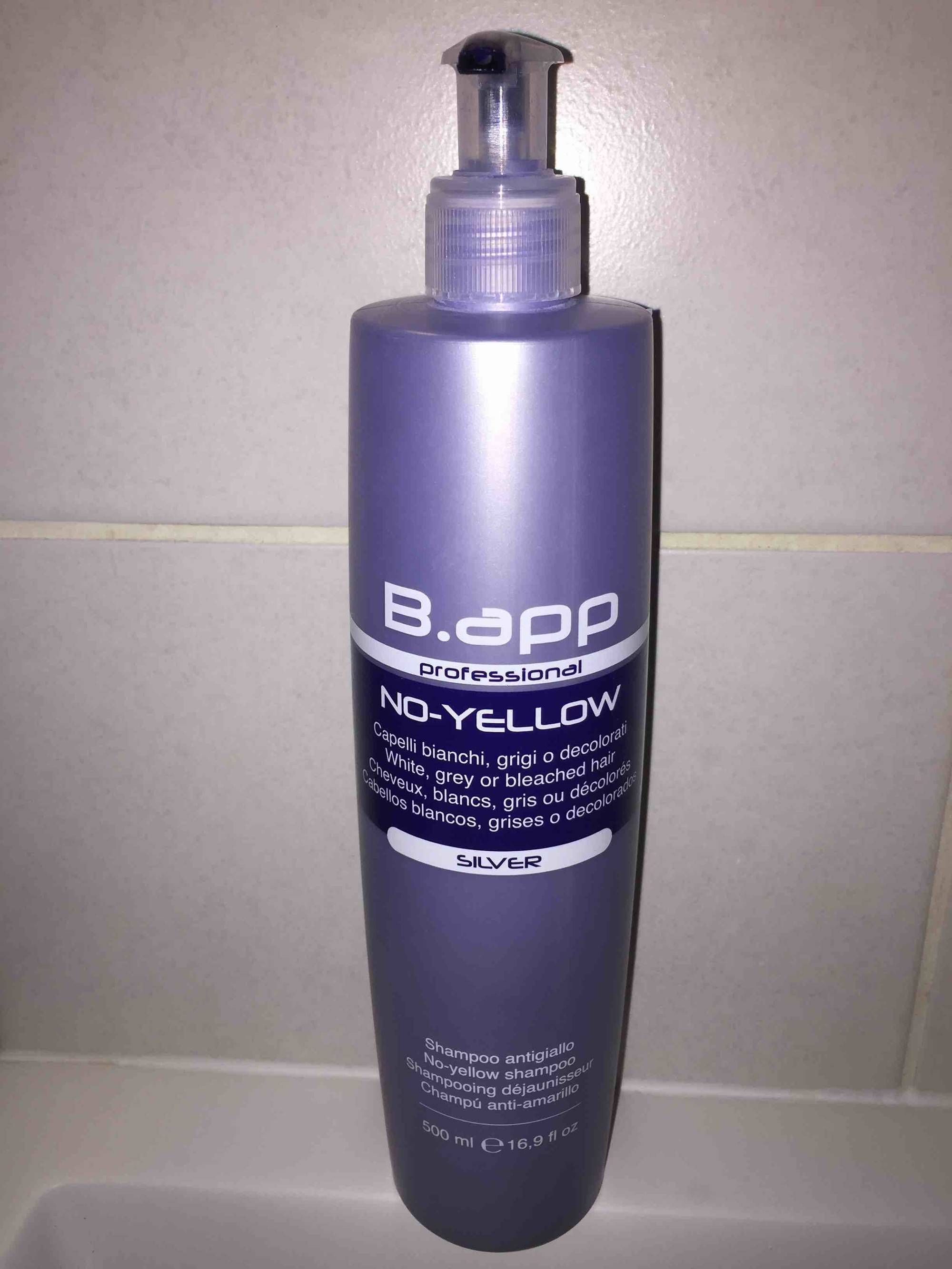 B.APP - No-yellow - Silver - Shampooing déjaunisseur