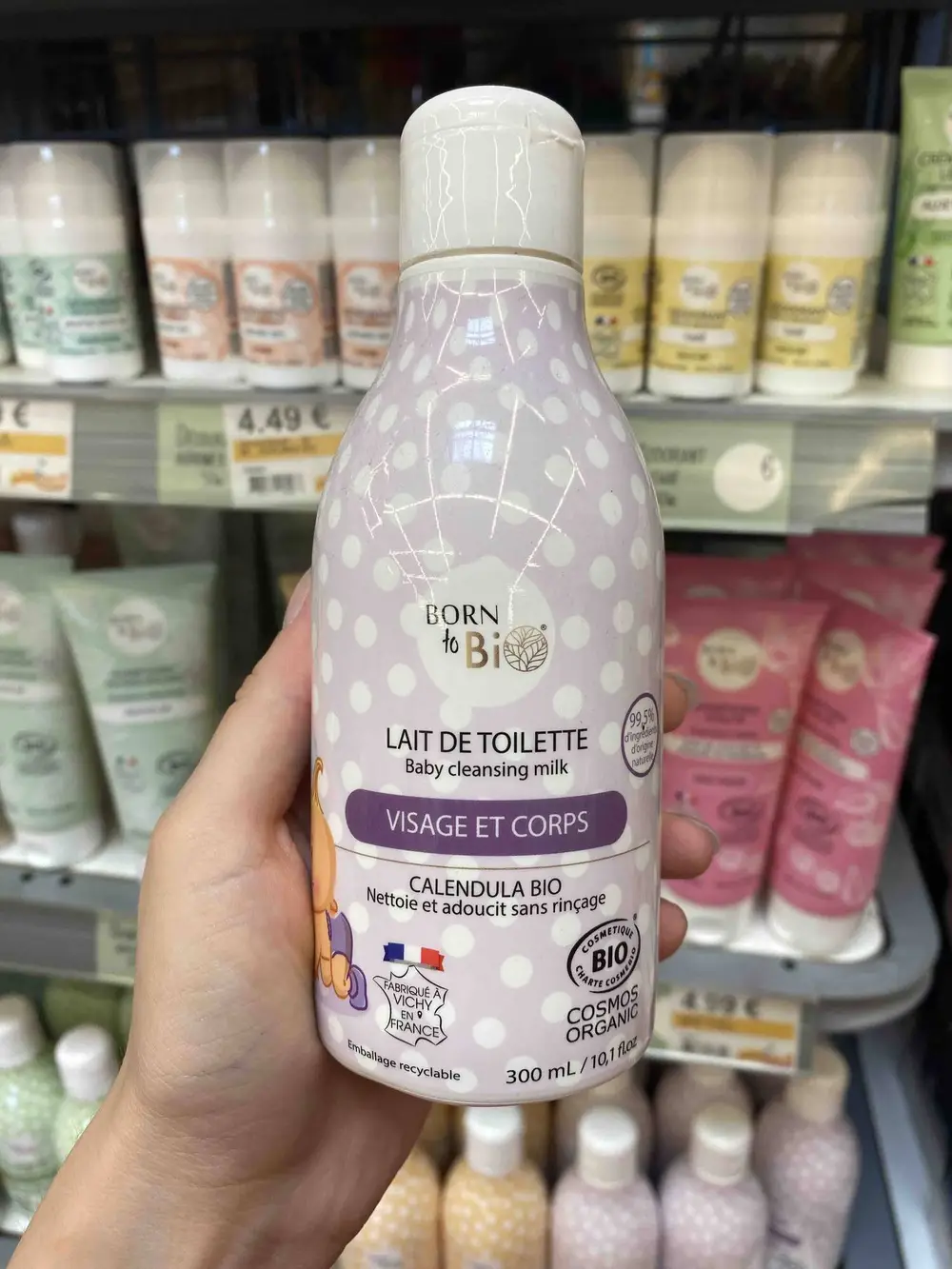 BORN TO BIO - Lait de toilette visage et corps