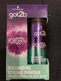 SCHWARZKOPF - Got2b Powder'ful - Volumizing styling powder