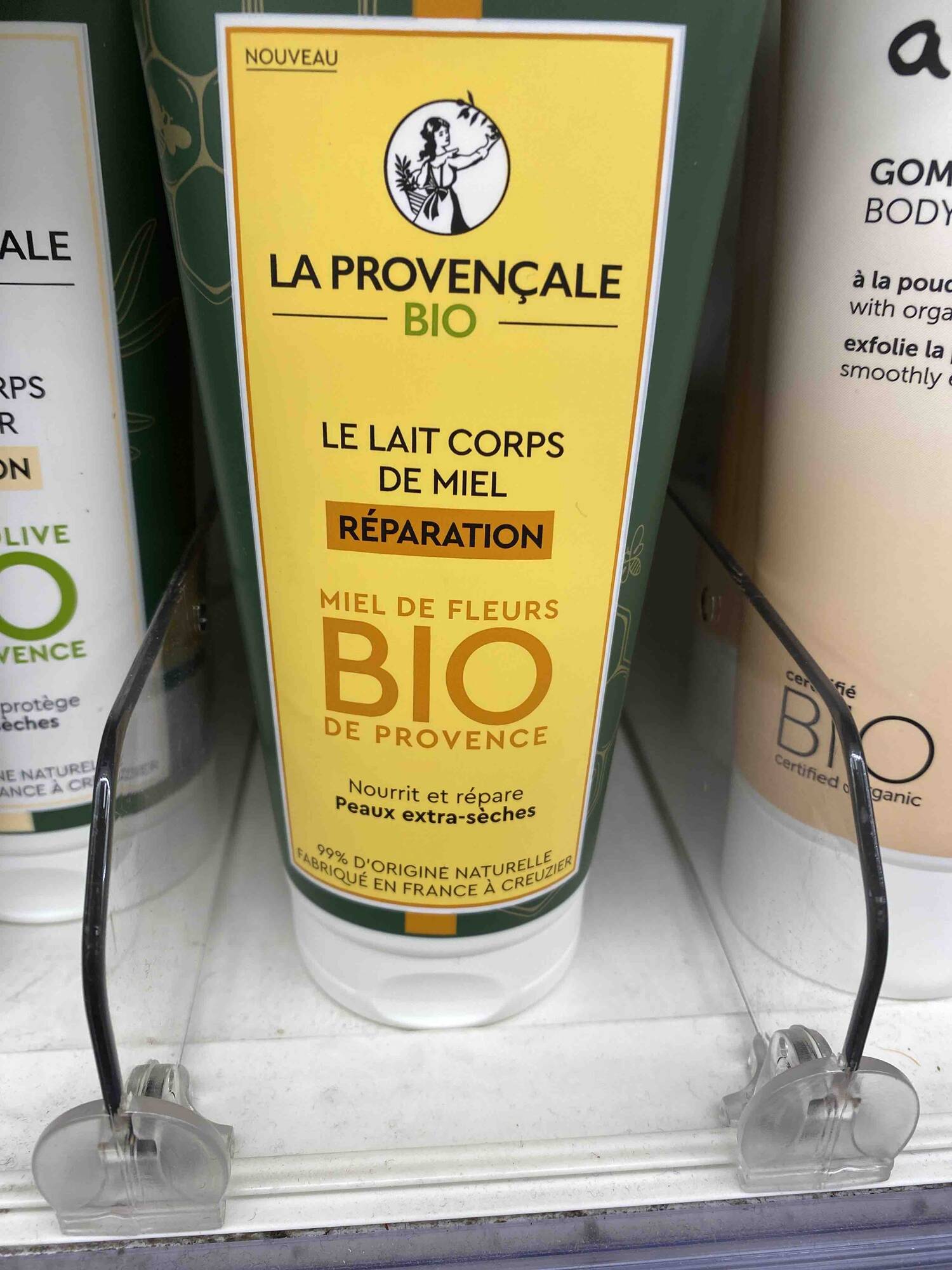 Composition LA PROVENÇALE Bio - Le lait corps de miel réparation - UFC-Que  Choisir