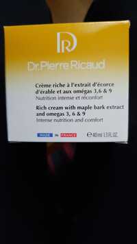 DR PIERRE RICAUD - Crème riche à l'extrait d'écorce d'érable et aux omégas 3,6 & 9