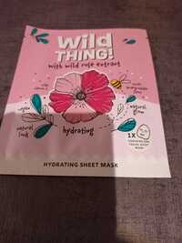 BEAUTYDEPT. - Wild Thing with wild rose extract - hydrating sheet mask