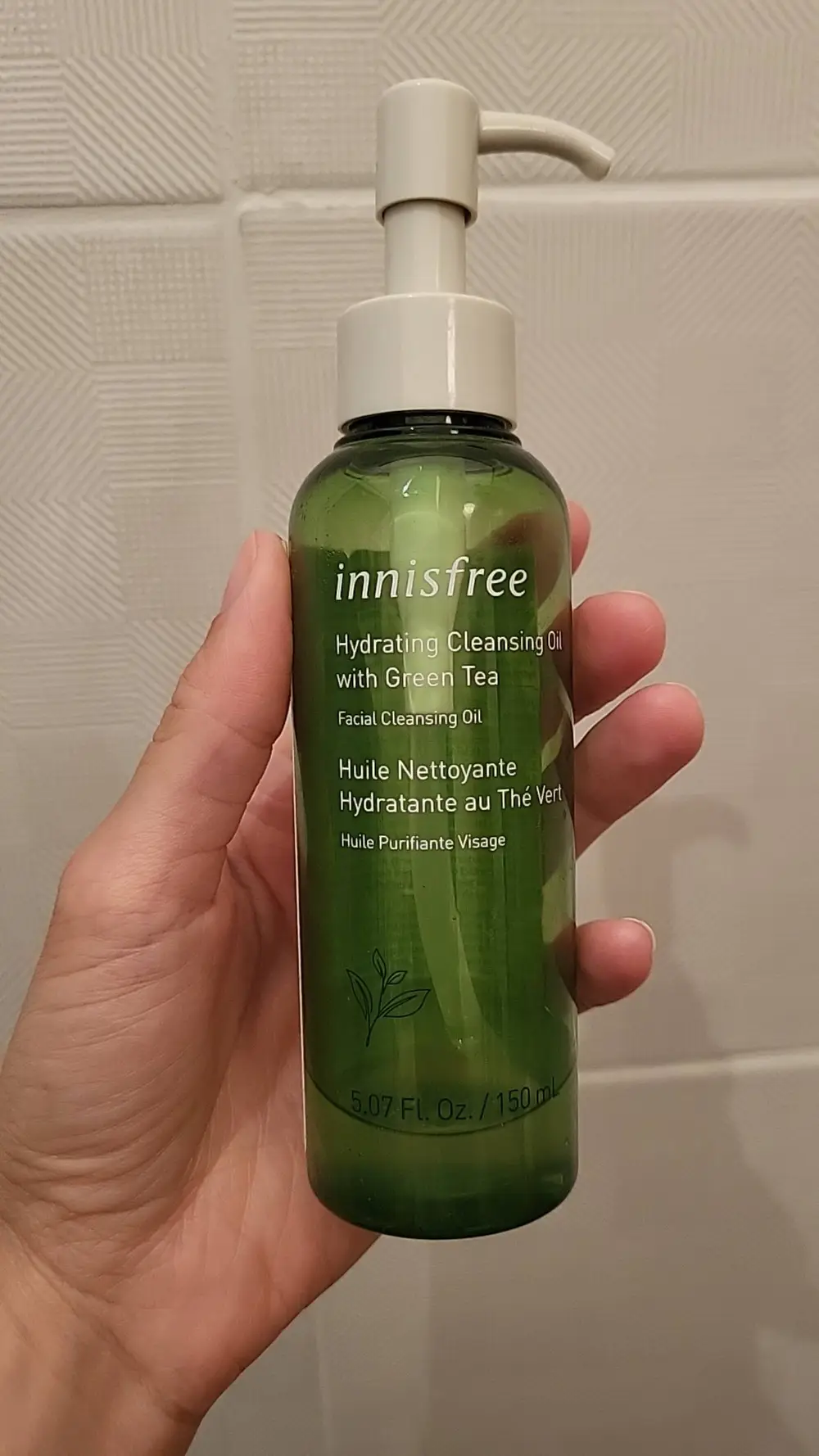 INNISFREE - Huile nettoyante hydratante au thé vert