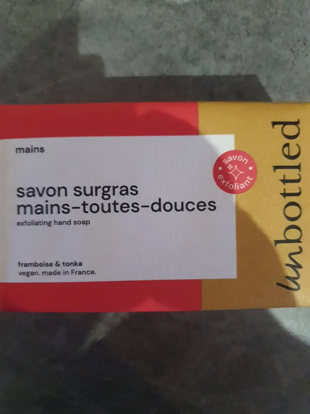 UN BOTTLED - Savon surgras mains toutes douces