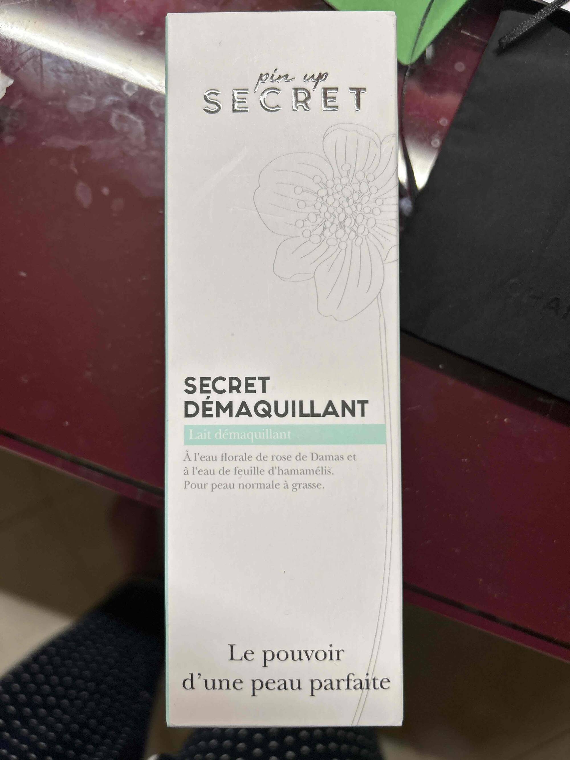 PIN UP SECRET - Secret démaquillant - Lait démaquillant